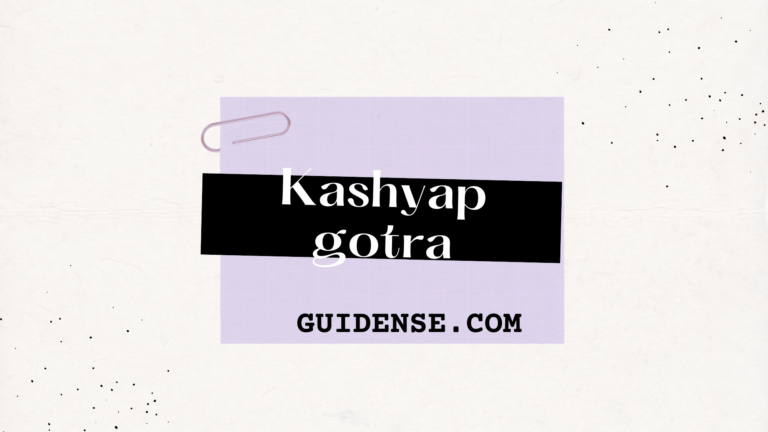 Kashyap gotra
