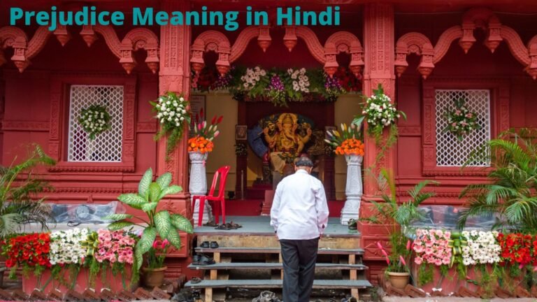Prejudice Meaning in Hindi