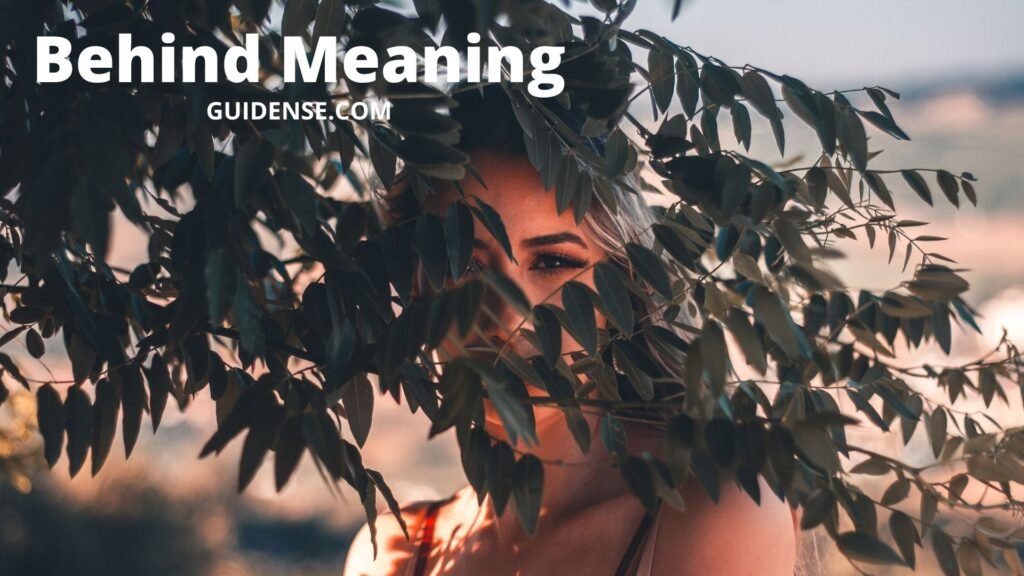 Behind Meaning