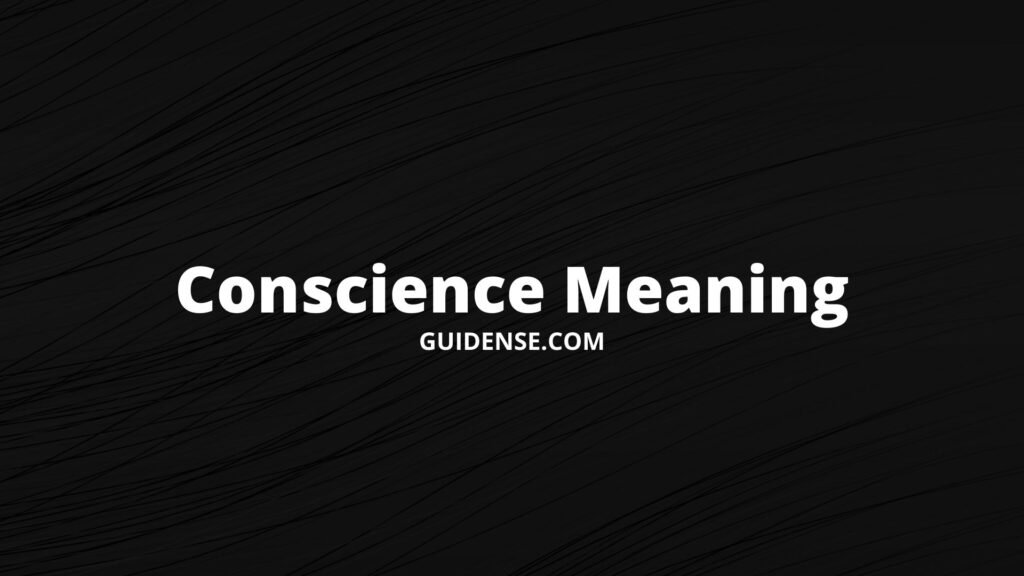 Conscience Meaning