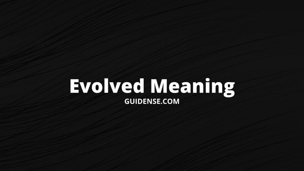 Evolved Meaning