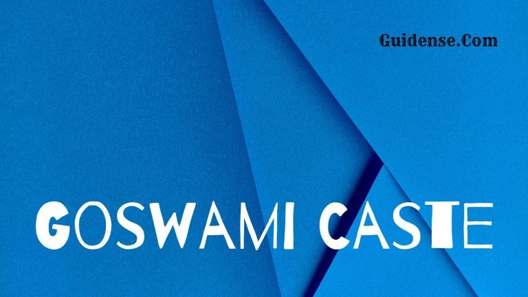 Goswami Caste